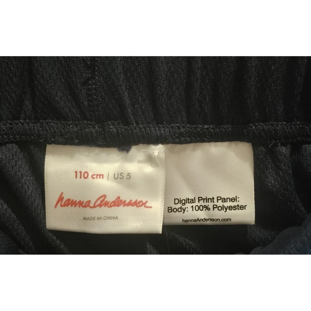 Hannah Anderson Athletic Boys Shorts Size 5 Navy Blue Red‎ Stripe